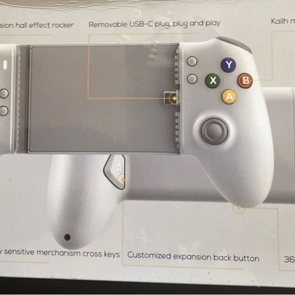 Silver Handheld Gaming Console